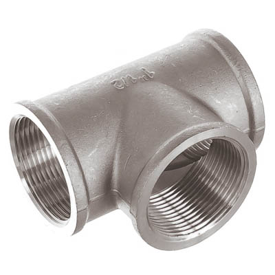 Тройник с внутренней резьбой Elsen TIN латунь