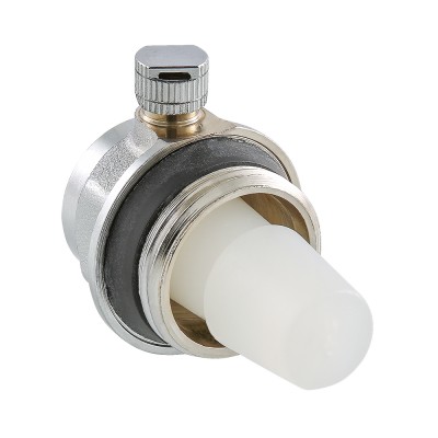 Воздухоотводчик для радиат. Valtec 1" ПРАВЫЙ Никель