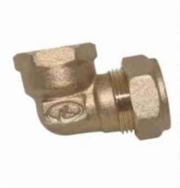 Угол комбинированный для гофрированной трубы с внутренней резьбой ВР Ø25х1" Lavita E/S 25*1"