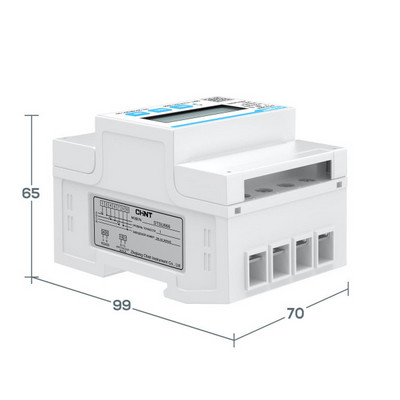 Счётчик электроэнергии 3-фазный CHINT (RS-485,DIN-рейка) DTSU666 EctoControl ec01075