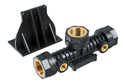 Соединение пятиходовое для насоса 1" Акваробот Unipump с настенным креплением 37171