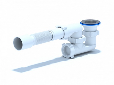 Сифон для душевого поддона D=60 мм 11/2"х40/50 с гофротрубой, пластик E215