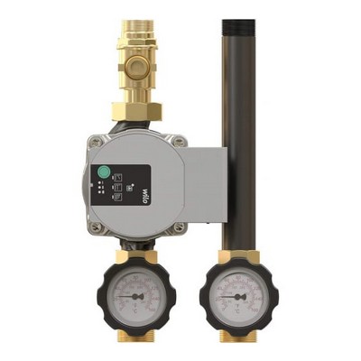 Группа насосная Ду20, с 3-ходовым смесителем и термостатическим клапаном, без насоса Elsen SmartBox 2.0 EFG20.03