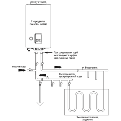 Котёл электрический настенный Navien EQB 24HW PEQB0024LH001