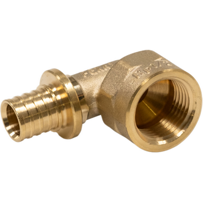 Угол переходной с внутренней резьбой для труб из сшитого полиэтилена Рехау Rautitan MX DZR латунь