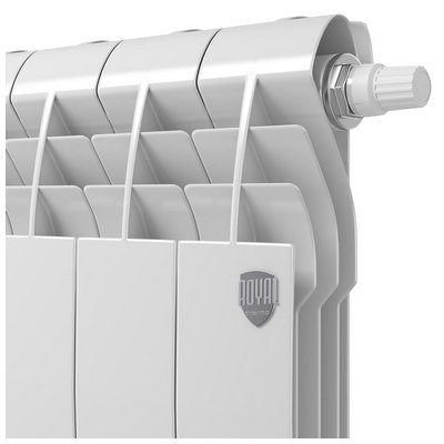Радиаторы Royal Thermo BiLiner 500 Bianco Traffico VDR биметаллические, белые нижнее правое подключение