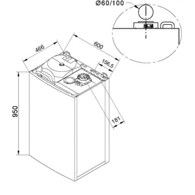 Котёл газовый конденсационный Baxi Nuvola Duo-tec+ 16 7219553--
