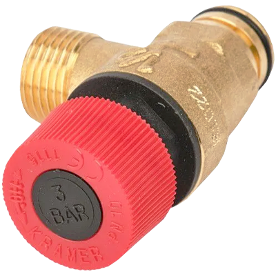 Предохранительный клапан для котлов Baxi НР 1/2" 3 бар латунь (710071200, 0020094650, 6040211), SVB-01-GDQ20