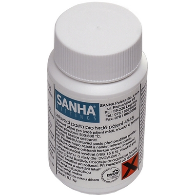 Флюс для твёрдого припоя 100 г Sanha