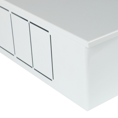 Коллекторный шкаф ШРН-1 наружный 4-5 выходов (651х120х454) Stout SCC-0001-000045