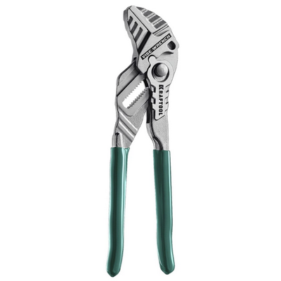 Клещи переставные-гаечный ключ 250 мм, макс. захват - 50 мм Kraftool Хром 22065