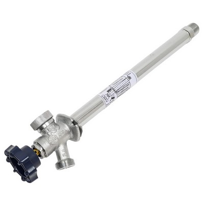 Незамерзающий кран латунный НАР-НАР резьба 1/2"х 3/4" хром Merrill