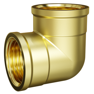 Угол латунный внутренняя/внутренняя резьба ВВ 1/2" LD Pride LD.65.512.15