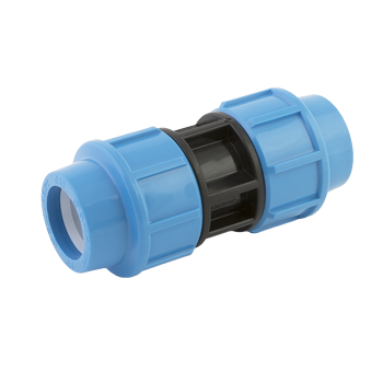 Муфта обжимная пластиковая для труб ПНД Джилекс