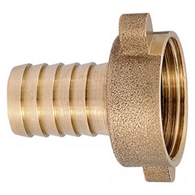 Штуцер латунный накидная гайка Латунь Tim