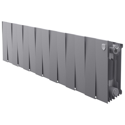 Радиаторы Royal Thermo PianoForte 200 биметаллические, серебристые боковое подключение
