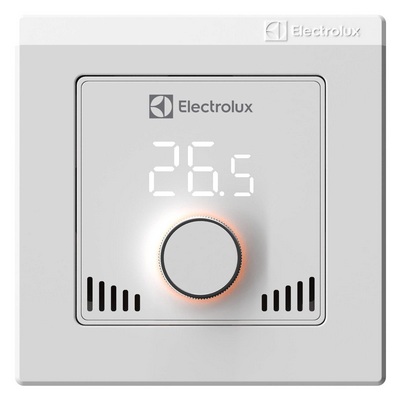 Терморегулятор Electrolux ETS-16W с дополнительной чёрной панелью (управление Wi-Fi) НС-1432045
