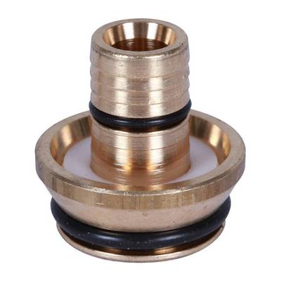 Соединитель коллекторный обжимной Stabil Stout Ø20(2.9)х3/4"ЕК евроконус для полимерной PEX трубы SFC-0026-202934