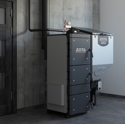 Котёл твёрдотопливный автоматический Zota Cuba 100 ZC4931120100