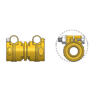 Муфта соединительная прямая для двух труб PE-Xa Terrendis