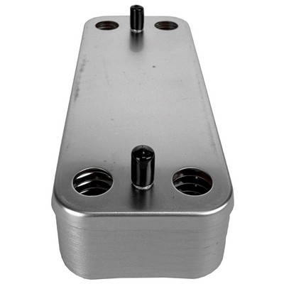 Теплообменник вторичный 14 пластин для котлов Ariston 65104333 Beretta14P (R8037)
