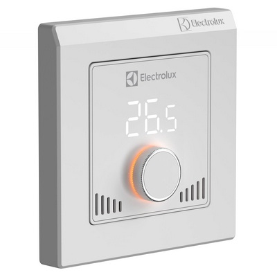 Терморегулятор Electrolux ETS-16W с дополнительной чёрной панелью (управление Wi-Fi) НС-1432045
