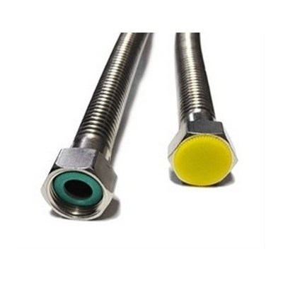 Гибкая подводка для газа 3/4" гайка-гайка L=0,5 м сталь нержавеющая Tim C-G36-5