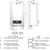 Котёл газовый Baxi Eco Nova 14F 100021539