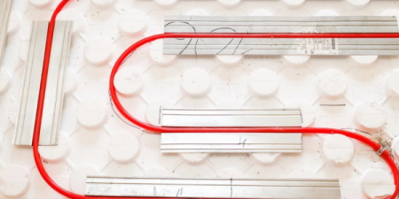 Мат для тёплого водяного пола с бобышками Knauf Therm Тёплый пол S=0,72 м2