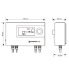 Контроллер отопления Euroster 11B для управления насосом ГВС E11B