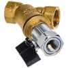 Фильтр грубой очистки косой Elsen 1/2" со сливным краном EV33.1212