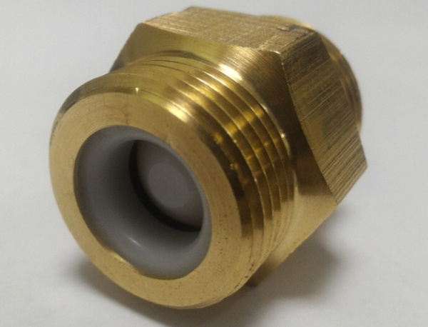 Клапан обратный НАРУЖНОЙ резьбой НН 3/4" шаровой Апогей 210014