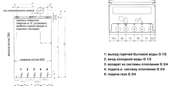 Котёл газовый Baxi Nuvola-3 Comfort 320 Fi CSB45732358-