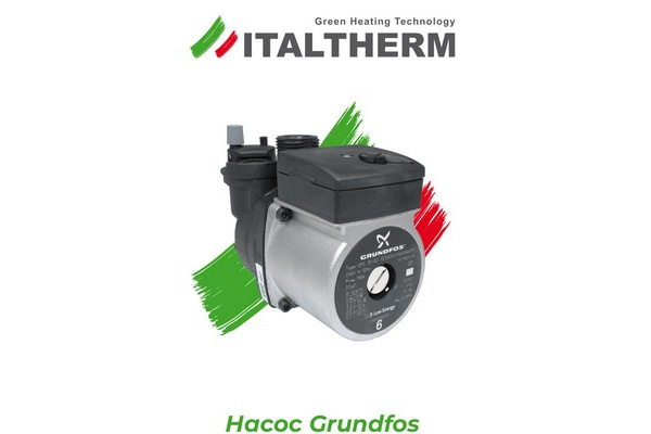 Котёл газовый Italtherm City Class 25 FR Black Moon Heating 301051503графит