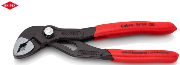 Клещи сантехнические переставные Cobra 150 мм Knipex