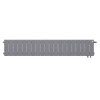 Радиатор отопления Royal Thermo PianoForte 200 Silver Satin VDR (Серебристый) 20 секций биметаллический нижнее правое подключение НС-1346030