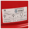 Бак расширительный для отопления Stout 80 л. боковое подключение STH-0005-000080