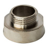 Переходник латунный внутренняя/наружная резьба никелированный Stout