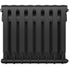 Радиаторы Royal Thermo BiLiner 500 Noir Sable биметаллические, чёрные боковое подключение