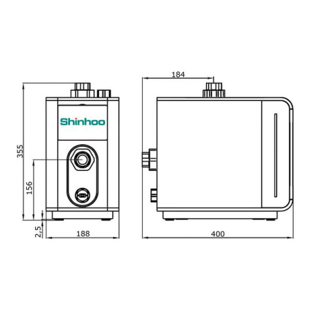 Станция насосная самовсасывающая Shinhoo Aquamaster 3-45 72111001