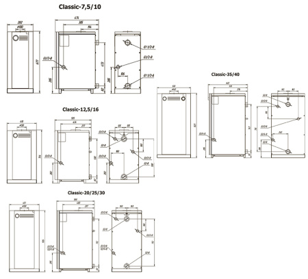 Котёл газовый Лемакс Classic-25 138178