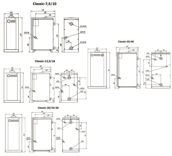 Котёл газовый Лемакс Classic-20 138177