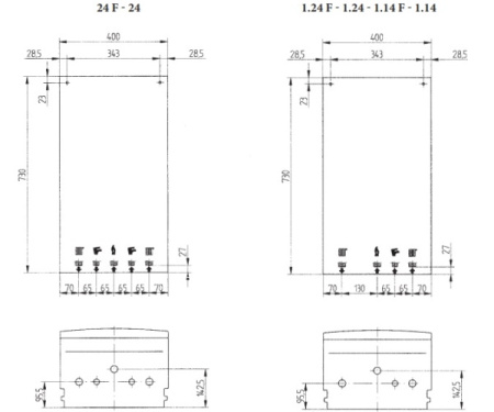 Котёл газовый Baxi Eco Four 24F CSE46624354-