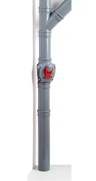 Клапан обратный канализационный вертикальный Karmat Ø50 ZB50PION