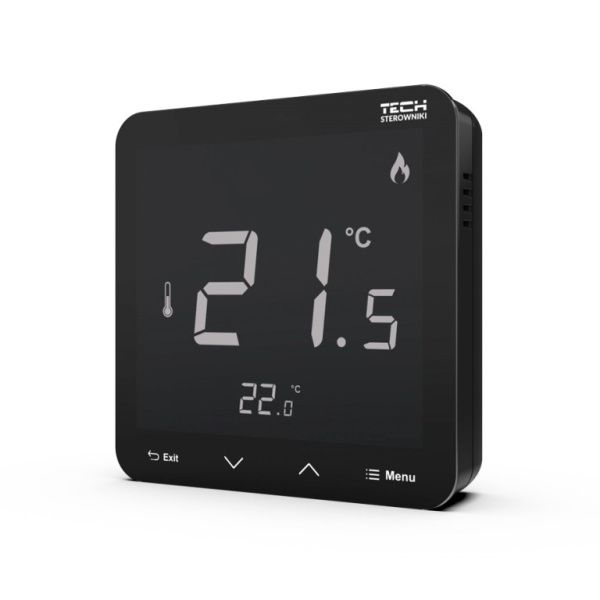 Терморегулятор беспроводной комнатный c датчиком влажности ST-R-8 PLUS Tech программируемый серия 4/8/9/X