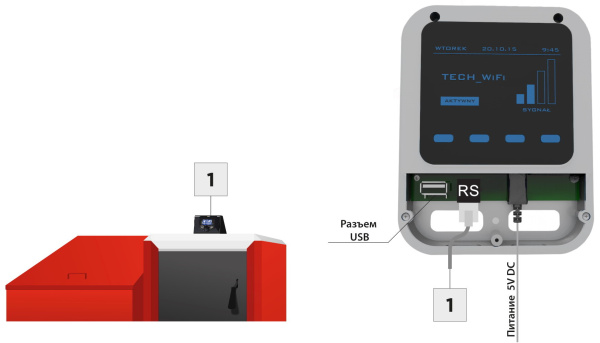 Интернет-модуль Tech Wi-Fi RS ST-5060N