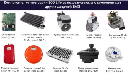 Котёл газовый Baxi Eco Life 1.31F 7814108