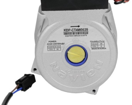 Двигатель циркуляционного насоса NVN GM-Pump 15-60 DL (по часовой стрелке) для котлов Navien Ace, Coaxial, Atmo, Deluxe (30000469B, 30000469А), NVТ15-60