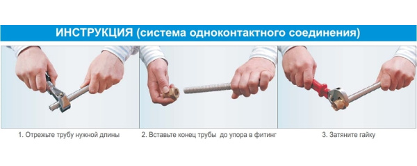 Труба гофрированная из нержавеющей стали Lavita неотожжённая(цена за 1м)