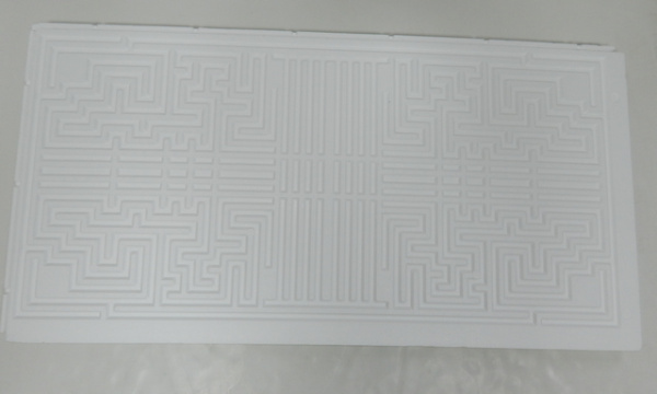 Мат для тёплого водяного пола с бобышками WaterFloor S=0,72 м2 без покрытия